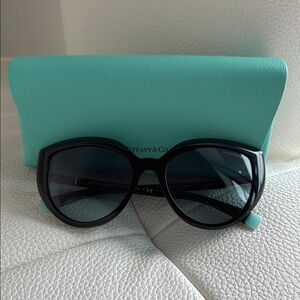 Tiffany & Co. Black and Blue Sunglasses NWT💫